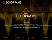 Tablet Screenshot of echopraxis.com